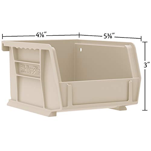 AkroMils 30210 AkroBins Plastic Storage Bin Hanging Stacking