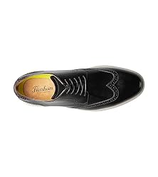 Florsheim Men's Dynamo Wingtip Oxford, Black and
