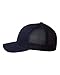 Flexfit Structured Low-Profile Trucker Cap, One Size (Dark Navy)