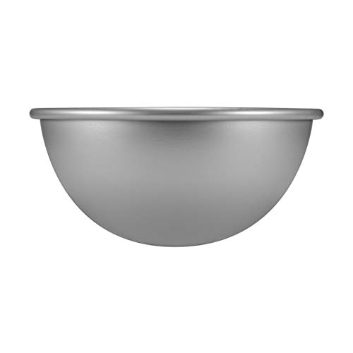 Fat Daddio's PHA-8 Cake Hemisphere Pan, 8 x 4 Inch, Silver