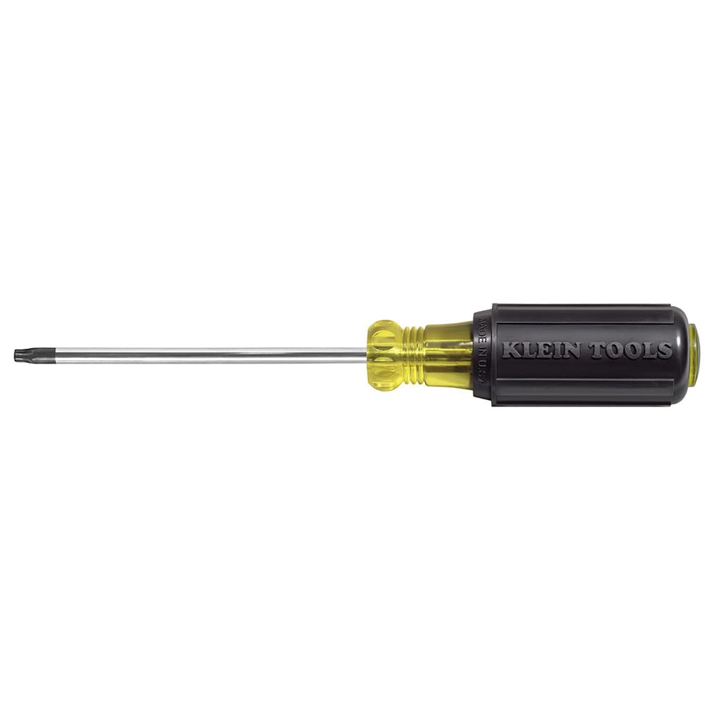 Klein Tools 19543 T20 TORX Screwdriver, Round Shank, Cushion-Grip, Made in USA