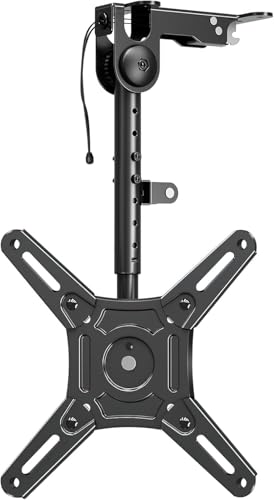 ELIVED Monitor & TV Deckenhalterung Klappbar für 14-42'' TVs bis zu 10KG
