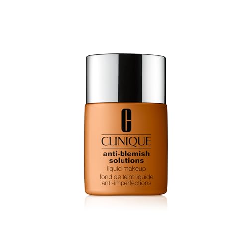 Clinique Anti-Blemish Solutions™ Liquid Makeup | Flüssige Foundation mit 0,5% Salicylsäure | Für Mischhaut bis ölige Haut | Mittlere Deckkraft & matte