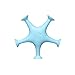 Ubbi Starfish Stretch and Suction Bath Toys, Baby Bath Accessory, Water Toys for Toddler Bath Time, Fun Baby Water Toys, Set of 3