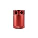 Mishimoto MMBCC-MSTWO-RD Baffled Oil Catch Can (Compact, 2-Port, Red)