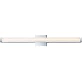Maxim 52006PC Spec Collection 36 Inch Dimmable LED Bathroom Vanity Light I 3000K I Polished Chrome I Modern Contemporary Ligh