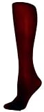 Foot Traffic Opaque Fashion Tights By Foot Traffic,One Size,Burgundy