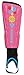 Vizari Blossom Toddler Soccer Shin Guards for Girls - Dual-Layered Protection - Ventilated Football Shin Pads with Ankle Protection - Stylish Design Ankle Guard with Adjustable Fit (Pink/Blue, XS)