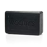 Woody’s Activated Charcoal Bar Soap – Detoxifying and Moisturizing Bar