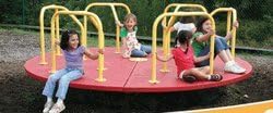 Sports Play Equipment 582-983 10 ft. Merry-Go-Round Pad