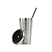 Hot or Cold - Stainless Steel Drink Tumbler - Double Wall Vacuum Insulated -16oz. Capacity - Stainless