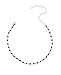 Womens Small Bead Choker Boho Necklace Size Adjustable