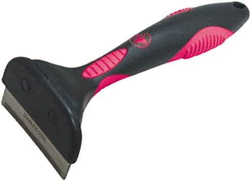 Croci Shedding Brush For Cats With Long Hair Weighing Up To 4.5 Kg, Rosa