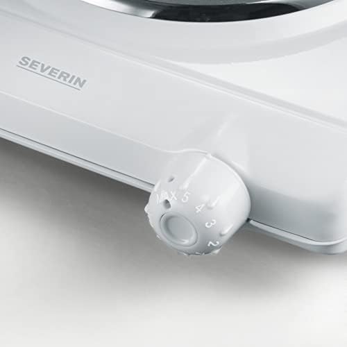 - Hornillo de mesa, Potencia aprox. 1500 W, Diámetro de la placa aprox. 18.5 cm, Blanco KP 1091