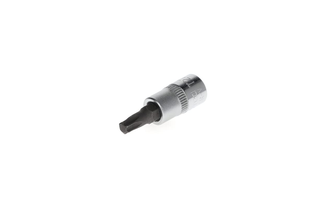 GEDORE red Screwdriver bit socket TX T27, 1/4" 6.3 mm, Screwdriver bit socket, Tool, R42451506, Steel