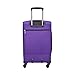 DELSEY PARIS Sky Max Softside Expandable Luggage with Spinner Wheels, Purple, Carry-on 21 Inch
