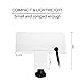 VILONG Desktop Power Strip Socket with 2 USB 2AC… (2AC + 2USB, White)