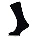 Junix Women’s Crew Dress Rayon from Bamboo Socks 3 Pack Business Casual for Shoe Size 6-9 & 9-12 (Shoe Size:6-9, Black)