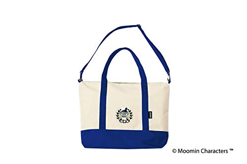 MOOMIN 2WAY BIG BAG BOOK NAVY 画像 B