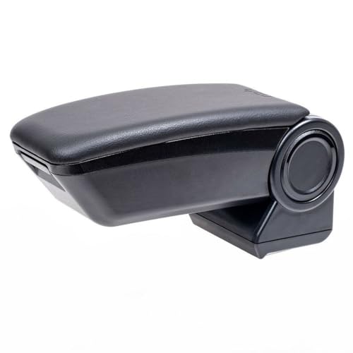 rati ARMSTER 3 ARMREST Compatible con Skoda Rapid 2013-2019 Piel Artificial Negra