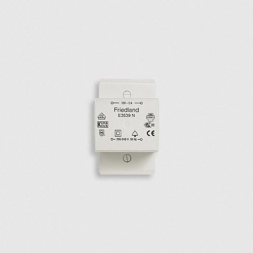 Friedland E3539N Bell &amp; Chime Transformer 12 Volt AC 2 Amp by Friedland