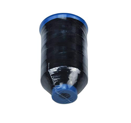 Meikeer Bonded Nylon Sewing Thread Size #69 T70 210D/3 1500 Yard,for Outdoor Leather Bag Shoes Canvas Upholstery (Black)