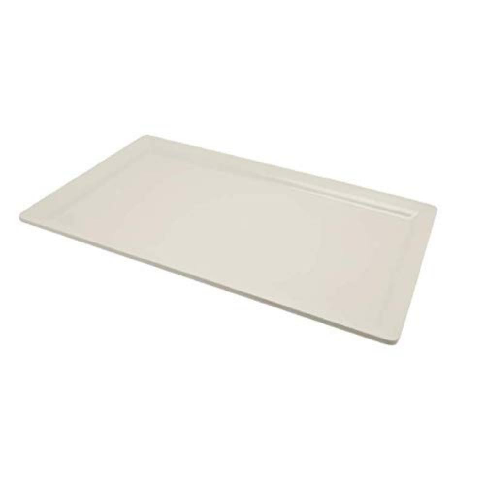 Genware ‎DH043 White Melamine Platter GN1/1 53 x 32cm