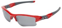 Oakley Flak Jacket XLJ 03-902 Iridium Sport Sunglasses,Infrared,55 mm