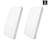 LED Troffer 2x2 FT Hyperikon, 35W (72W Equivalent), 4000K, 3770 Lumens, 24 x 24