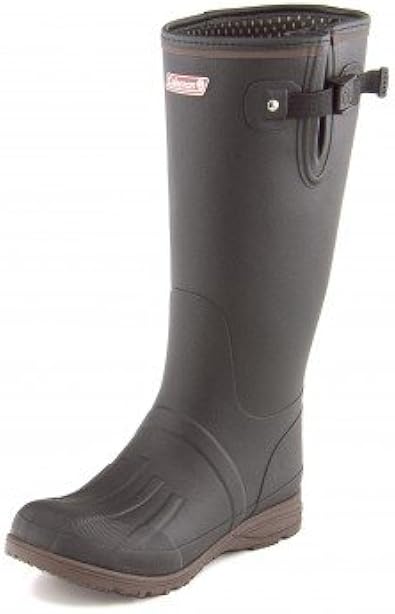 Amazon コールマン メンズ 防寒レインブーツ 9134 ブラック レインシューズ