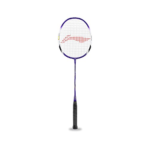 Li-ning badminton racquet basic q series with cover (q20 (purple/…