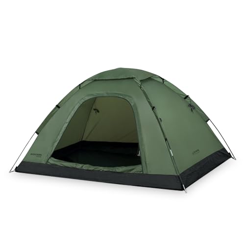 Photo 1 of IDOOGEN Camping Tent 2-Person Dome Tent, Easy to Set Up, with Rainfly for Camping, Lightweight Portable Backpacking Tent for Outdoor Camping Hiking