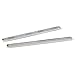 URBEST Drawer Slides 10 Inch Full Extension 3 Sections Ball Bearing Telescopic Slide Rails (Silver, 10 Inch)