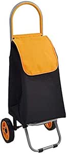 QGQ Multifuncional portátil plegable Carro autoservicio con ruedas