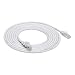 AmazonBasics Snagless RJ45 Cat-6 Ethernet Patch Internet Cable - Pack of 5 - 10-Foot, White