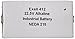 Exell Battery 412A 22.5V Alkaline Battery Fits Replaces Galvanometer, Military Multimeter AN/URM-105, Simpson 269AF, Ray-0-Vac 516, 15F20, 215, 412, 412A, A412, B122, BA 261/U, BLR-122, BLR122, M122