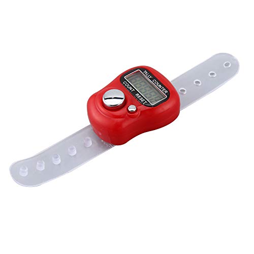 1pc Creative Stitch Marker Row Counter LCD Electronic Digit Finger Ring Digital Tally Counter Clicker Timer - Thumbnail 6