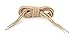 OrthoStep Round Athletic Tan 36 inch Shoelaces 2 Pair Pack