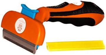 SALE..'Coat-Care' Short Hair Dog De-Shedding Tool – Optimum Size Comb – Gentle On Your Dogs Skin – Promotes Healthy Shiny Coat – Probably The Best Tool Available – Sturdy Design