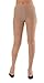 Made in USA - Womens Opaque Compression Tights 20-30mmHg for Circulation - Graduated Compression Hose for Varicose Veins, Lymphedema, Pain Relief - Beige, X-Large - A204BE4