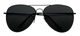 Basik Eyewear - Oversized Pilot Aviator XL Wide Frame Extra Large Sunglasses 150mm