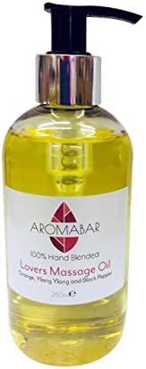 Lovers Massage Oil with Orange, Ylang Ylang & Black Pepper 250ml, 250 ml (Pack of 1)