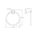 Taozun Bathroom Lavatory Towel Ring Holder SUS304 Stainless Steel Wall Mount Brushed …