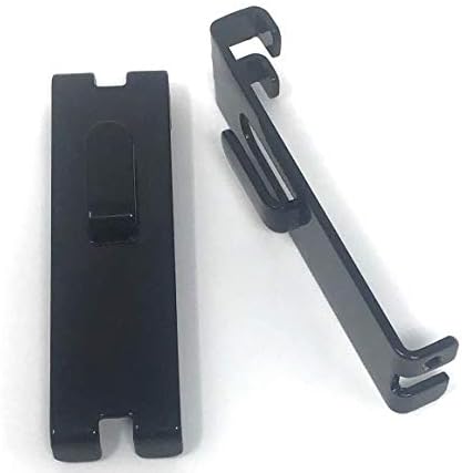 Gridwall Utility Hook for Grid Panel Display Picture Notch Set of 20 Pieces Black