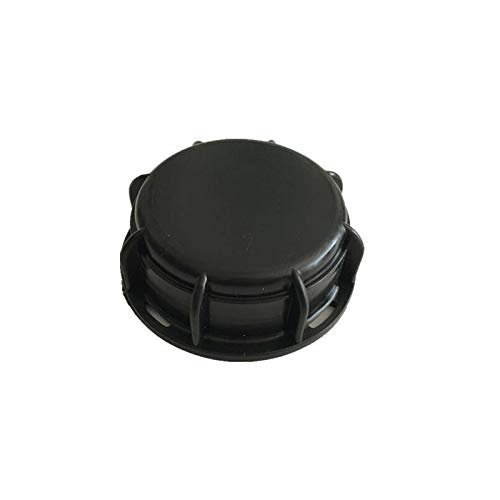 BE-TOOL IBC Tank Fitting,1PC IBC Tank Accessories End Cap S60X6 60 mm Coarse Thread IBC Tote Tank Cover(Option of viton Seals)