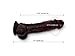 Letsgasm Fire Dragon Red + Black Silicone Dildo