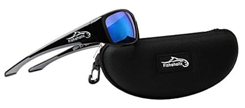 Fishoholic Polarized Fishing Sunglasses (6 Colors) Rubber Inset