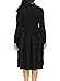 AlvaQ Long Sleeve Elegant Formal Evening Dresses For Women A-Line Skater Midi Wedding Party Dresses Coctail Black