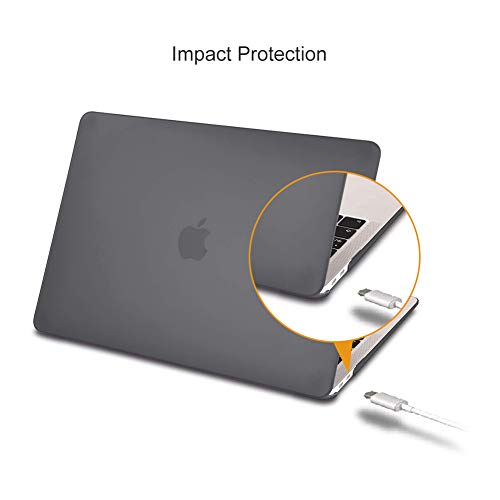 Skyera 13-Inch MacBook Air Case - Rubber Hard Shell for Mac Laptop A1932, New 2018 Release - Computer Skins with Full Surface, Corner Scratch Protectors - Includes Protective Silicone Keyboard Guards