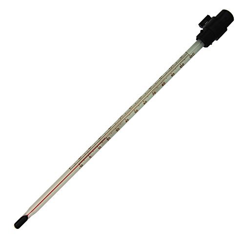 Candle Making Thermometer - Ideal Tool for Candle Makers For Melting Soy & Paraffin Wax - 200mm Glass Lab Easy to Read